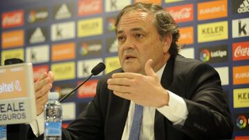 Aperribay: "La confianza es que se juegue el día 15 en Anoeta"