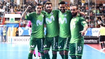 Otro 'truco' de Ricardinho y el Movistar sigue en la pugna