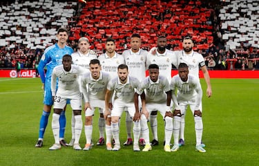 Once inicial del Real Madrid.