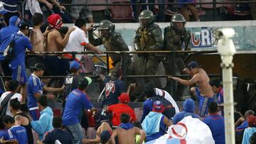 Intendencia castiga a la barra de la U: se quedan sin bombo