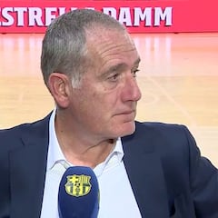 El entrenador del Barça se quiebra en plena entrevista