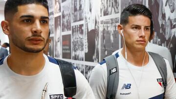 James Rodríguez saldría pronto de Sao Paulo.