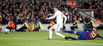 Gol anulado a Bale por fuera de juego de Mendy.