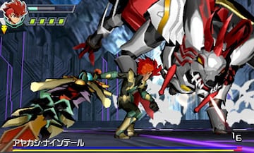 Captura de pantalla - Gaist Crusher (3DS)