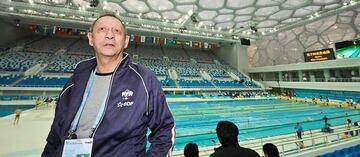 Claude Fauquet, seleccionador nacional de natación de Francia de 1995 a 2001.