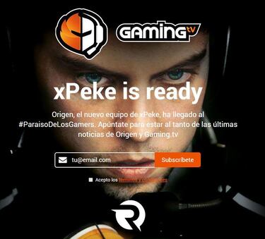 xPeke será una de las principales caras de Gaming.tv