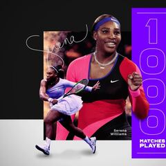 El partido 1.000 de Serena Williams acaba con derrota