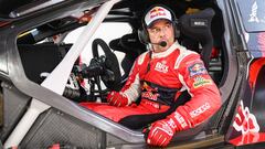 Loeb durante el Dakar 2021.