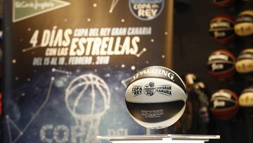 El balón de la Copa del Rey de Gran Canaria 2018.