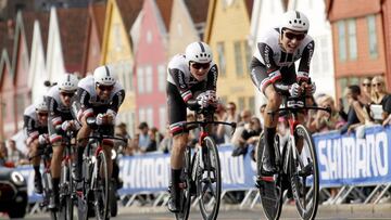 As&iacute; vivimos el minuto a minuto de la crono por equipos del Mundial de Bergen 2017, en la que se ha impuesto el equipo Sunweb.