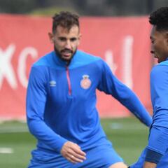Jhan Mojica vuelve a entrenar con el primer equipo de Girona