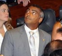 Romario se ausenta de la primera sesión parlamentaria