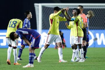 Japón y Colombia se enfrentan por la segunda fecha de la Copa del Mundo Sub 20 en el Estadio Único Diego Armando Maradona.
