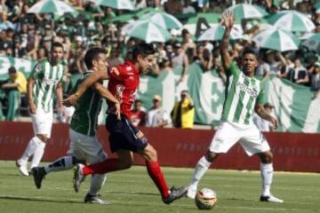 El clásico terminó 1-1. DIM es tercero en la tabla, el campeón Nacional, cuarto.