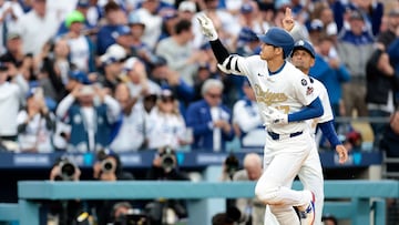 Atención a la otra toma del primer home run en casa de Shohei Ohtani