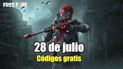 Free Fire | Códigos de hoy jueves 28 de julio de 2022: recompensas gratis