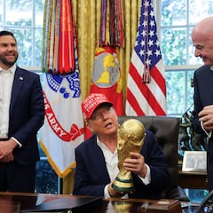 Trump pidió a Infantino cambiar la sede del sorteo del Mundial 2026 de Las Vegas a Washington