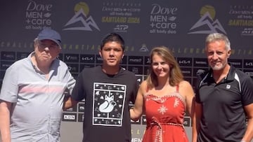 “Hay que seguir demostrando que el tenis chileno y el sudamericano son el mejor del mundo”