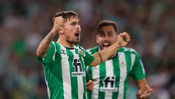 Rodri celebra el gol del triunfo ante el Villarreal. Fran Santiago/Getty Images