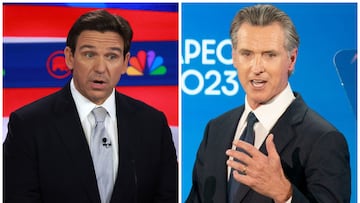 DeSantis vs. Newsom: ¿Por qué los gobernadores se enfrentarán en un debate?