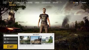 PlayerUnknown's Battlegrounds tendrá selección de mapa