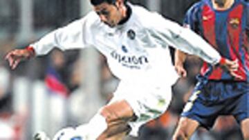 Riki, lesión en el Camp Nou.