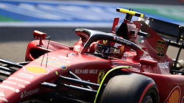 Carlos Sainz (Ferrari F1-75). Ciudad de México, México. F1 2022.