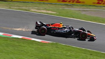 Así quedó Checo Pérez en la clasificación del GP de Japón ¿en qué posición sale?