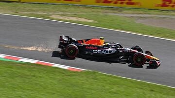 Así quedó Checo Pérez en la clasificación del GP de Japón ¿en qué posición sale?