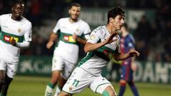 04/01/20 PARTIDO SEGUNDA DIVISION 
 ELCHE  -  HUESCA 
 GOL 1-1 
 PERE MILLA  ALEGRIA 