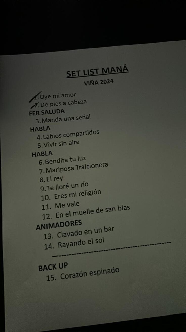 Maná en el Festival de Viña del Mar cuántas veces se han presentado y