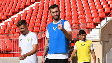 Leo Baptistao, nuevo jugador de la UD Almer¨ªa.