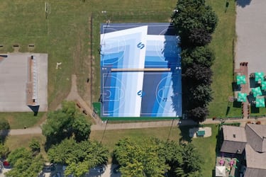 NBA 2K22: Luka Doncic inaugura dos canchas de baloncesto en su ciudad natal