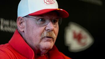Bullet was fired into Andy Reid’s Chiefs office, local report reveals