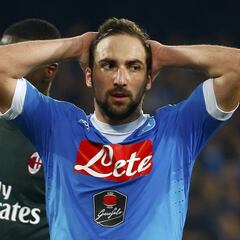 “El Atlético me ofreció 60M€ y
2 o 3 jugadores por Higuaín"