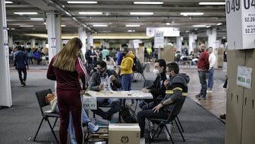 Primera vuelta de las elecciones presidenciales en Colombia.