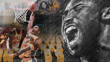Un año sin Kobe Bryant: en memoria de la 'Mamba Negra'