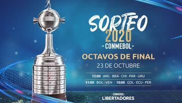 CONMEBOL desvel&oacute; la fecha de los sorteos de la Copa Libertadores y Sudamericana