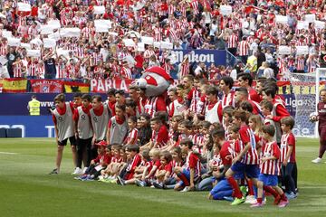 Atlético de Madrid's last game at the Calderón, in pictures