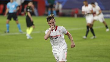 Rakitic, ante el Krasnodar.