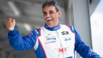 Juan Pablo Montoya habla de su afición por el pádel.