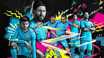 El Barcelona ha sacado a la luz su segunda equipaci&oacute;n para la temporada 2017-2018.