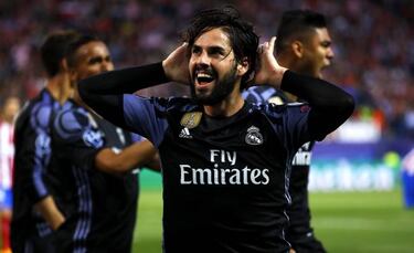Los 13 recitales de Isco en 2017