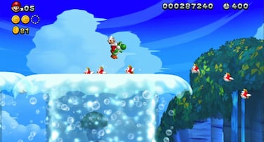 New Super Mario BROS. U tendrá siete mundos y modo carrera