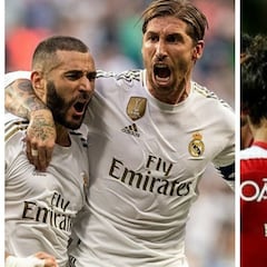 Famosos del Atlético y del Real Madrid