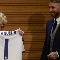Manuela Carmena: "El Madrid es de leyenda. Ni nos lo creemos"