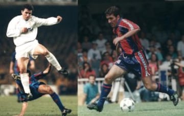 Gheorghe Hagi had two years each at Real Madrid and Barcelona in the early to mid-1990s, with two seasons at Brescia sandwiched in between.