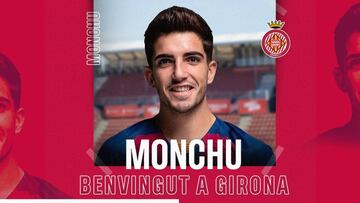 El Girona consigue la cesión de Monchu