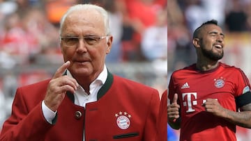 El día que Beckenbauer criticó a Vidal y luego tuvo que retractarse: “Es un jugador valioso”
