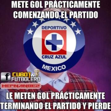 Cruz Azul, América y Chivas, se roban los memes de la J15
